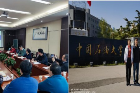 “青岛联信”赴“中国石油大学”（北京） 进行技术及合作交流